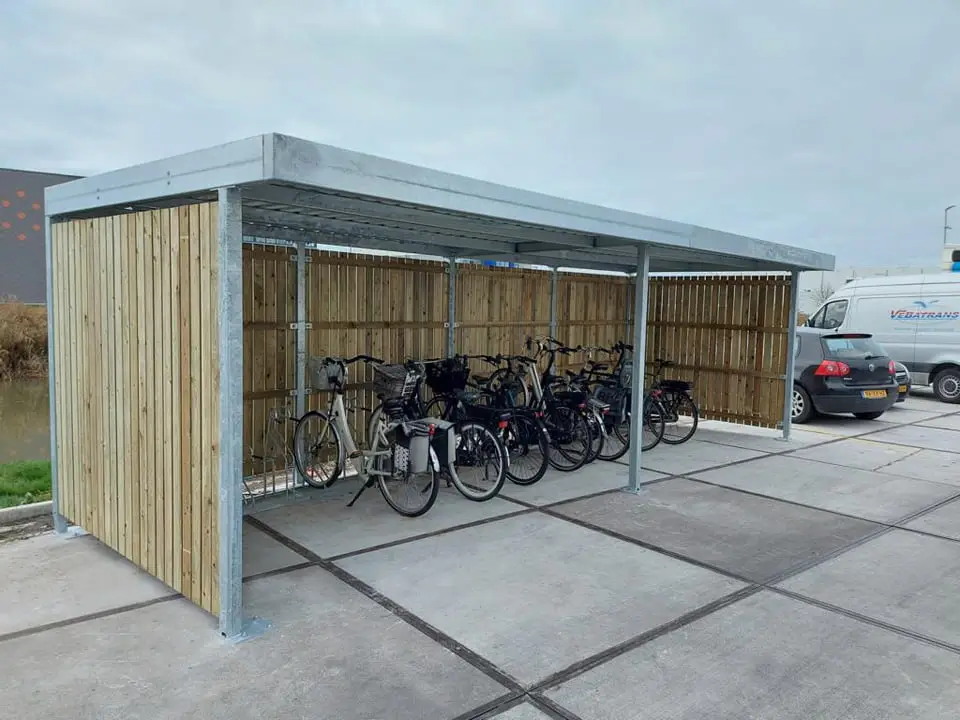 Fietsenstalling in Assen