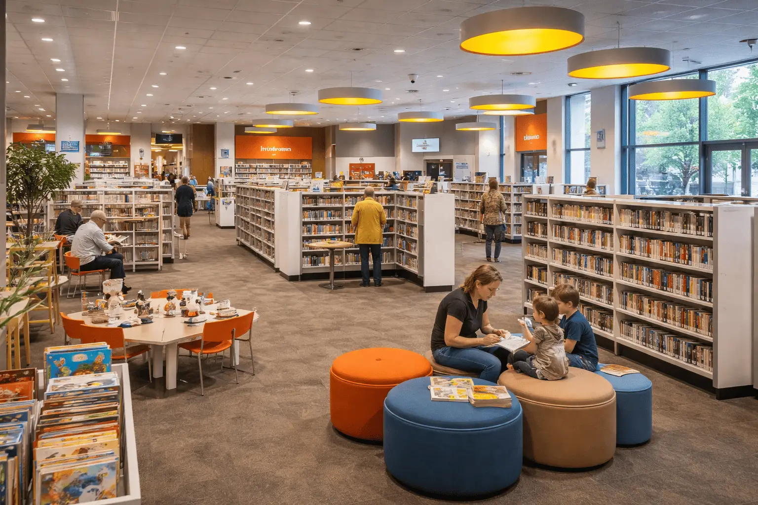 Bibliotheek in Assen